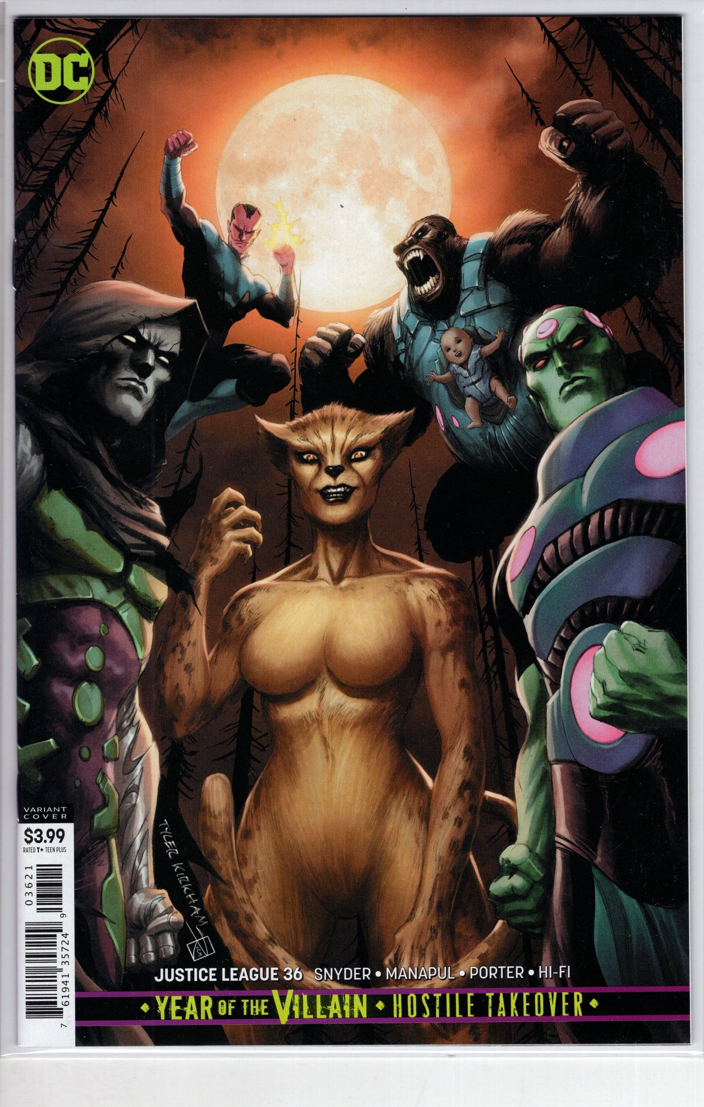 DC COMICS DC COMICS JUSTICE LEAGUE #36 VAR ED