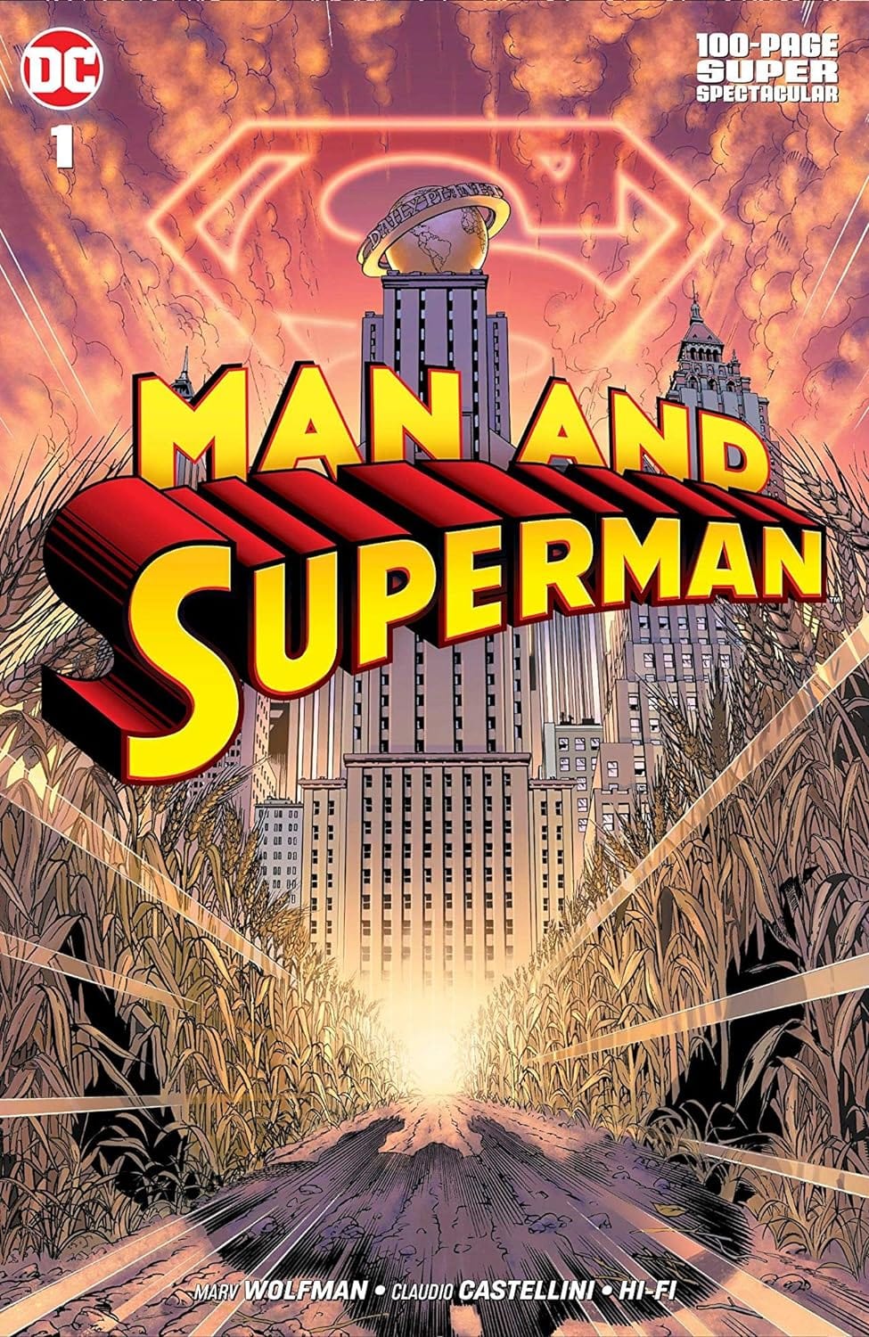 Dc Comics dc comics MAN AND SUPERMAN 100 PAGE SUPER SPECTACULAR #1