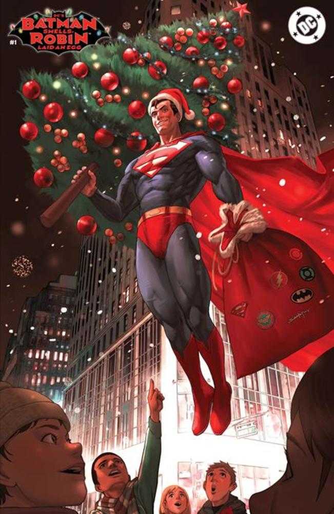 DC Comics DC's Batman Smells Robin Laid An Egg #1 (One Shot) Cover C Santa Fung Variant