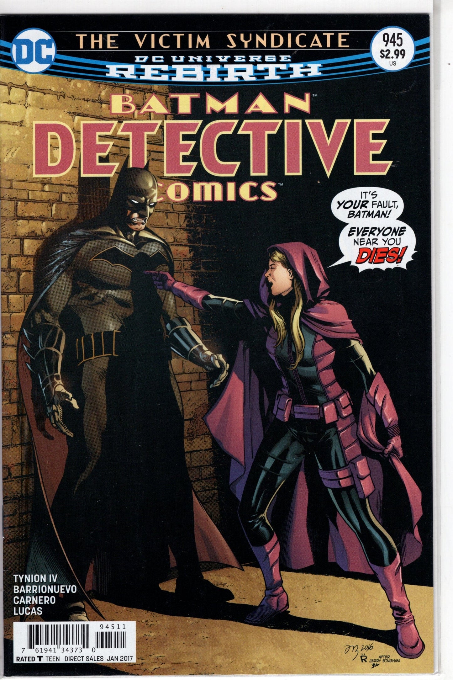 DC COMICS DETECTIVE COMICS #945