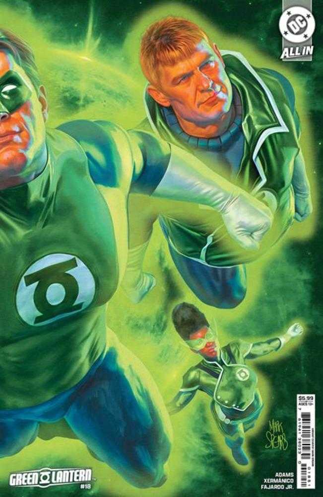 DC Comics Green Lantern #18 Cover C Mark Spears Connecting Card Stock Variant