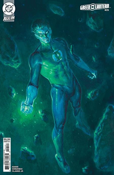 DC Comics GREEN LANTERN #25 CVR D DAVIDE PARATORE CARD STOCK VAR