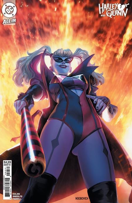 DC COMICS HARLEY QUINN #50 CVR C NOOBOVICH CARD STOCK VAR