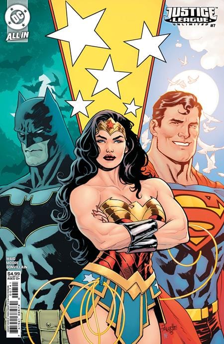 DC Comics JUSTICE LEAGUE UNLIMITED #7 CVR D YANICK PAQUETTE CARD STOCK VAR (WE ARE YESTERDAY)