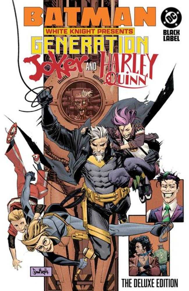 DC Comics NEW LAST WEEK Batman White Knight Presents Harley Quinn And Generation Joker The Deluxe Edition Hardcover (Mature)