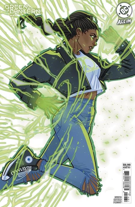 DC Comics NEW THIS WEEK ABSOLUTE GREEN LANTERN #14 CVR C MARGUERITE SAUVAGE CARD STOCK VAR (VF/NM)