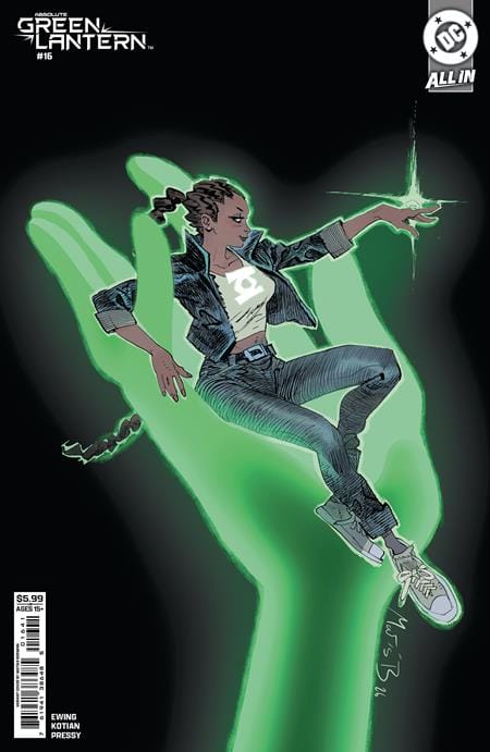 DC Comics NEW THIS WEEK ABSOLUTE GREEN LANTERN #16 CVR D MATIAS BERGARA CARD STOCK VAR (VF/NM)