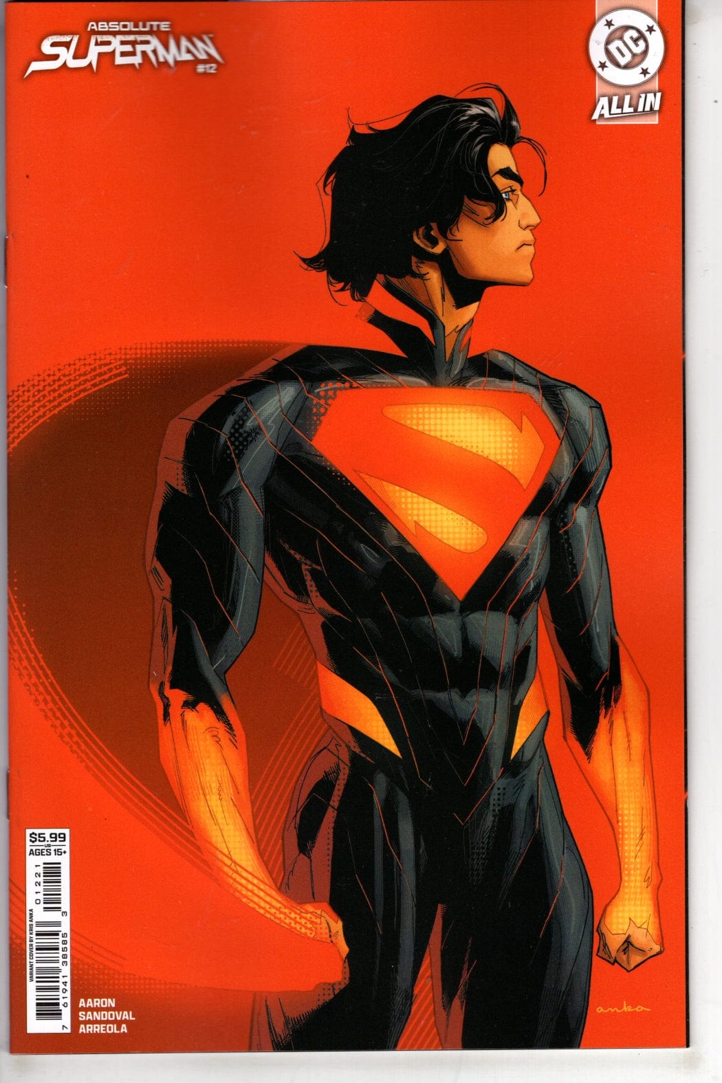 DC Comics NEW THIS WEEK ABSOLUTE SUPERMAN #12 CVR C KRIS ANKA CARD STOCK VAR
