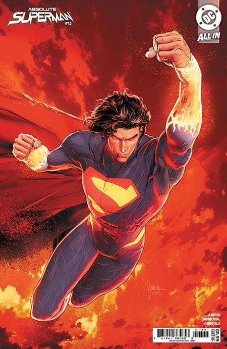 DC Comics NEW THIS WEEK ABSOLUTE SUPERMAN #13 CVR C MIKEL JANIN CARD STOCK VAR