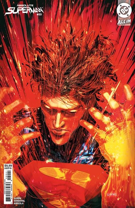 DC Comics NEW THIS WEEK ABSOLUTE SUPERMAN #20 CVR D JOHN GIANG CARD STOCK VAR (VF/NM)