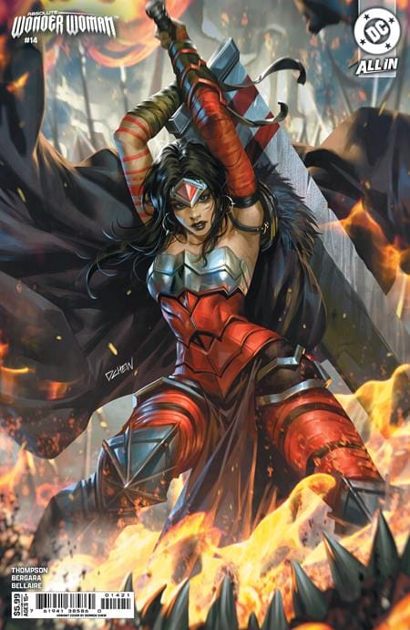 DC Comics NEW THIS WEEK ABSOLUTE WONDER WOMAN #14 CVR B DERRICK CHEW CARD STOCK VAR