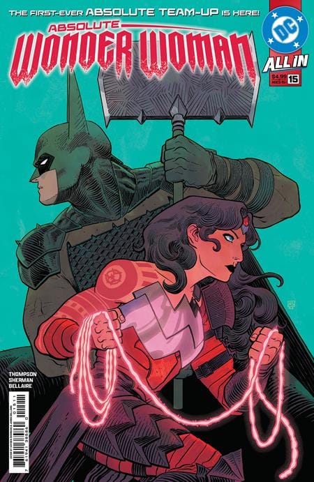 DC Comics NEW THIS WEEK ABSOLUTE WONDER WOMAN #15 CVR A HAYDEN SHERMAN (Limit 1 Per Customer)