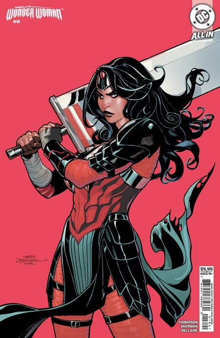 DC Comics NEW THIS WEEK ABSOLUTE WONDER WOMAN #18 CVR B TERRY DODSON CARD STOCK VAR (VF/NM)
