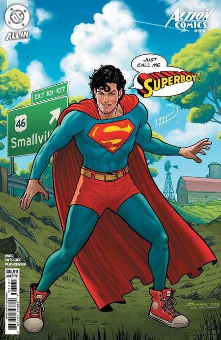 DC Comics NEW THIS WEEK ACTION COMICS #1091 CVR C JOE QUINONES CARD STOCK VAR