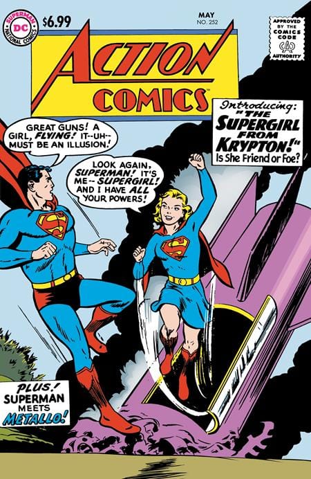 DC Comics NEW THIS WEEK ACTION COMICS #252 FACSIMILE EDITION CVR B CURT SWAN FOIL VAR