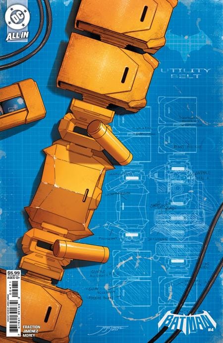 DC Comics NEW THIS WEEK BATMAN #4 CVR E JORGE JIMENEZ BAT-GADGET CARD STOCK VAR