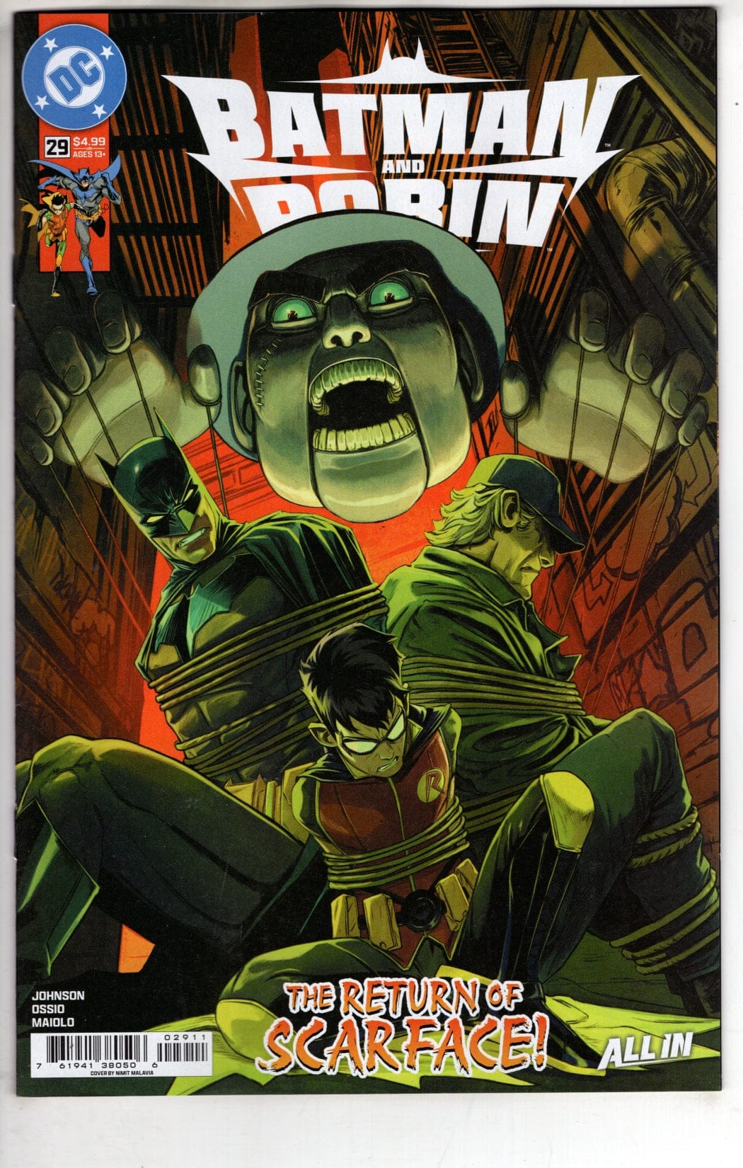 DC Comics NEW THIS WEEK BATMAN AND ROBIN #29 CVR A NIMIT MALAVIA (VF/NM)