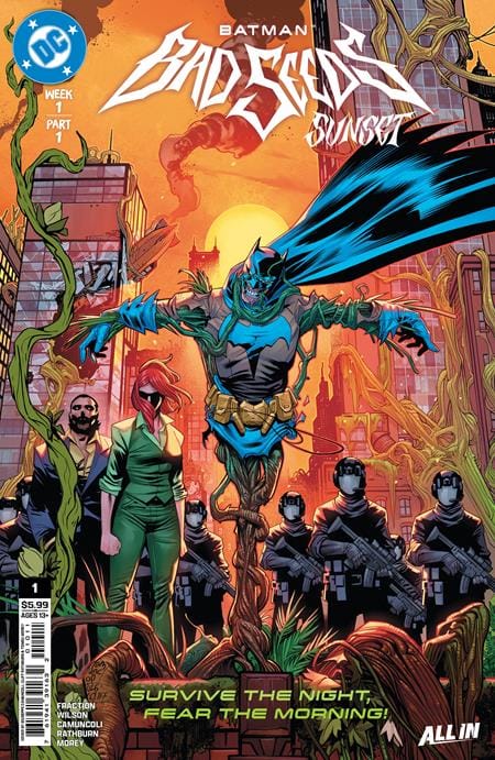 DC Comics NEW THIS WEEK BATMAN BAD SEEDS SUNSET #1 (ONE SHOT) CVR A GIUSEPPE CAMUNCOLI & CLIFF RATHBURN (VF/NM)