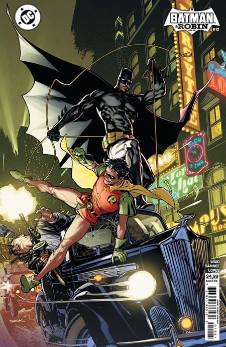 DC Comics NEW THIS WEEK BATMAN & ROBIN YEAR ONE #12 (OF 12) CVR C RYAN SOOK CARD STOCK VAR