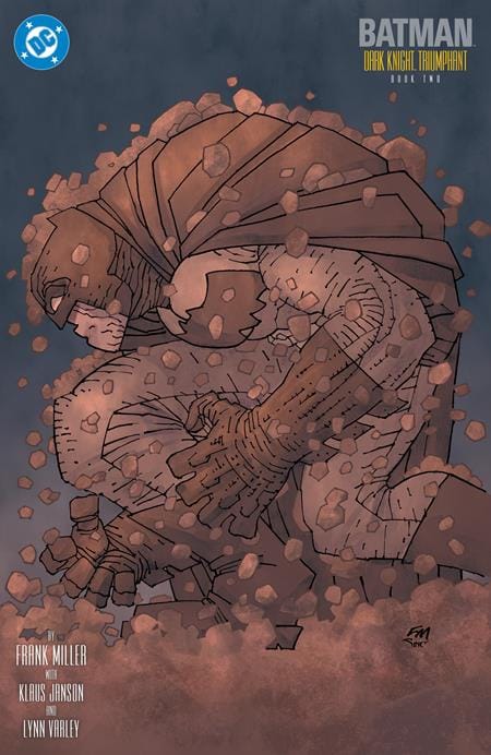 DC Comics NEW THIS WEEK BATMAN THE DARK KNIGHT RETURNS #2 (OF 4) FACSIMILE EDITION CVR C FRANK MILLER CARD STOCK VAR (VF/NM)