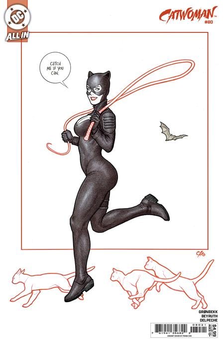 DC Comics NEW THIS WEEK CATWOMAN #80 CVR B FRANK CHO CARD STOCK VAR
