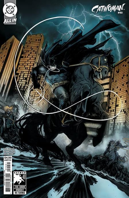 DC Comics NEW THIS WEEK CATWOMAN #90 CVR E JOELLE JONES DARK KNIGHT RETURNS 40TH ANNIVERSARY CARD STOCK VAR (VF/NM)