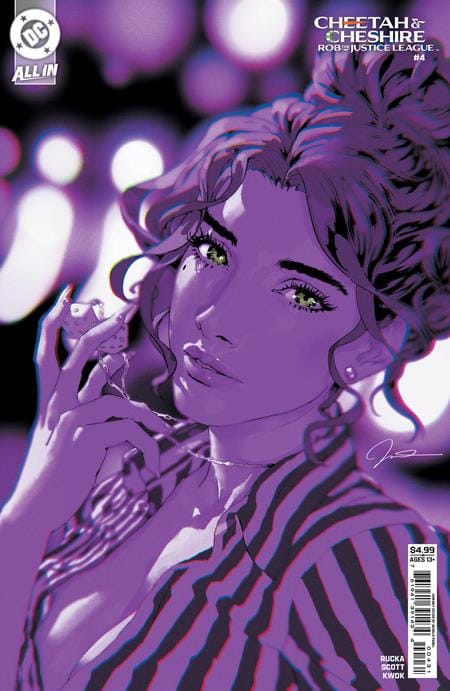 DC Comics NEW THIS WEEK CHEETAH AND CHESHIRE ROB THE JUSTICE LEAGUE #4 (OF 6) CVR B GERALD PAREL CARD STOCK VAR