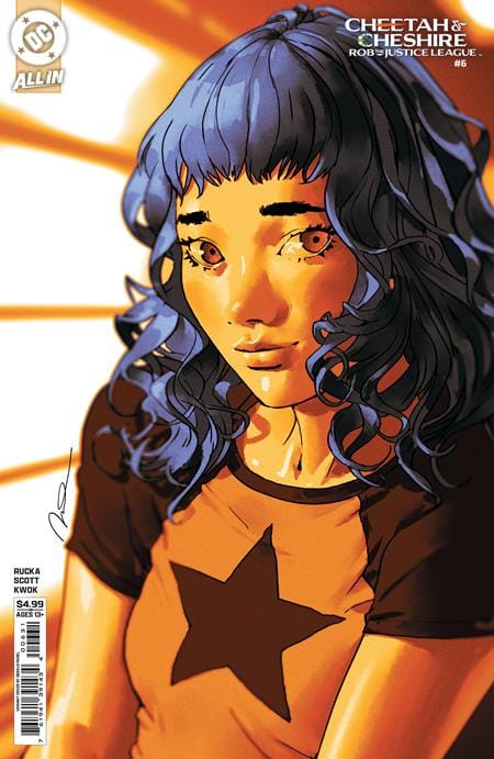 DC Comics NEW THIS WEEK CHEETAH AND CHESHIRE ROB THE JUSTICE LEAGUE #6 (OF 6) CVR B GERALD PAREL CARD STOCK VAR (VF/NM)