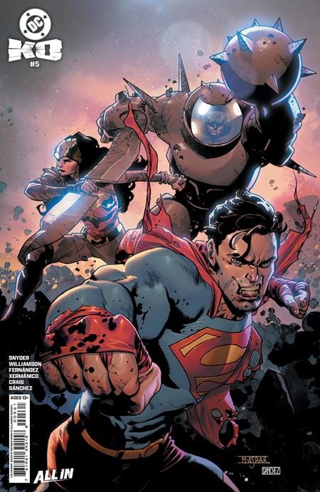 DC Comics NEW THIS WEEK DC K.O. #5 (OF 5) CVR K INC 1:25 GUILLEM MARCH CARD STOCK VAR (VF/NM)