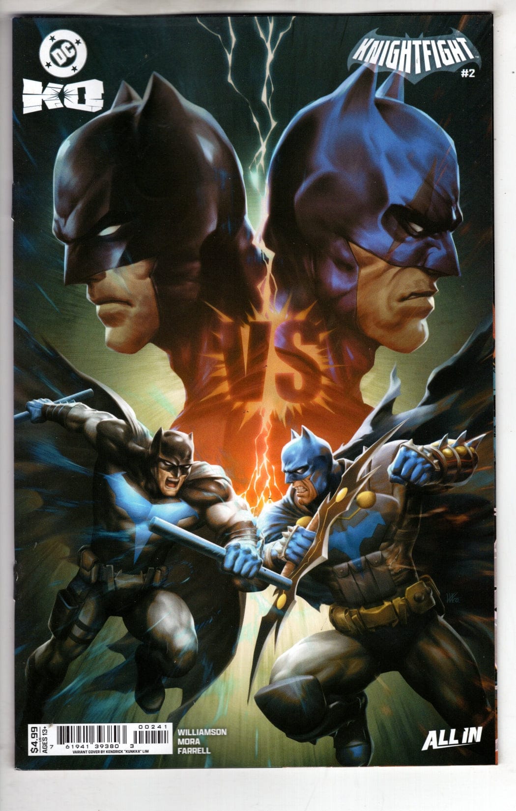 DC Comics NEW THIS WEEK DC K.O. KNIGHTFIGHT #2 CVR D