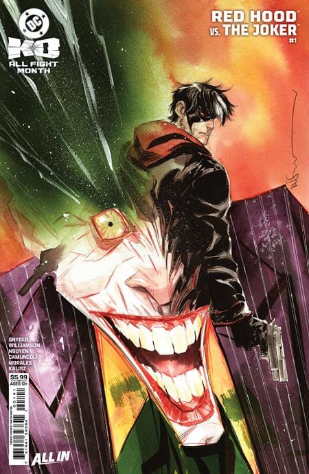DC Comics NEW THIS WEEK DC K.O. RED HOOD VS JOKER #1 (ONE SHOT) CVR B DUSTIN NGUYEN CARD STOCK VAR