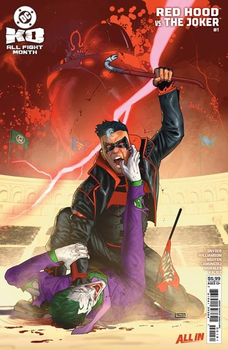DC Comics NEW THIS WEEK DC K.O. RED HOOD VS JOKER #1 (ONE SHOT) CVR E TAURIN CLARKE CARD STOCK VAR