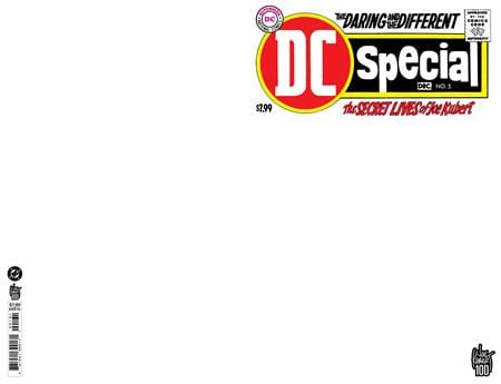 DC Comics NEW THIS WEEK DC SPECIAL #5 FACSIMILE EDITION CVR C BLANK CARD STOCK VAR (VF/NM)