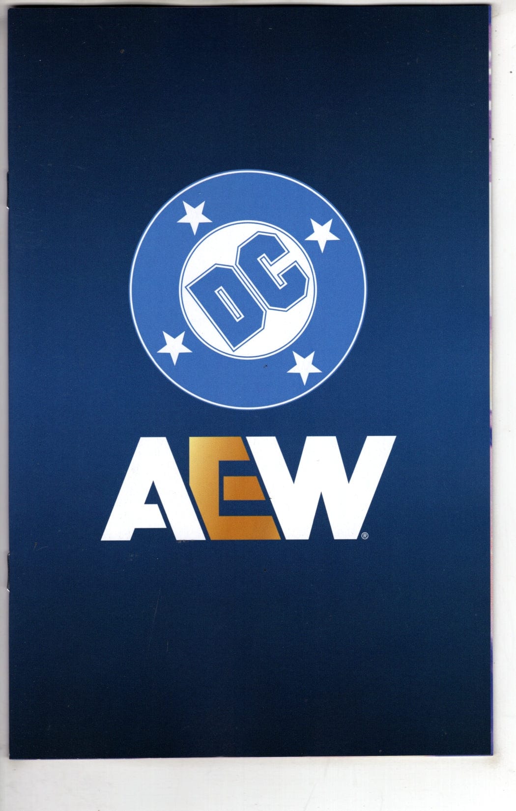 DC Comics NEW THIS WEEK DC X AEW #1 (OF 2) CVR D LOGO CARD STOCK VAR (VF/NM)