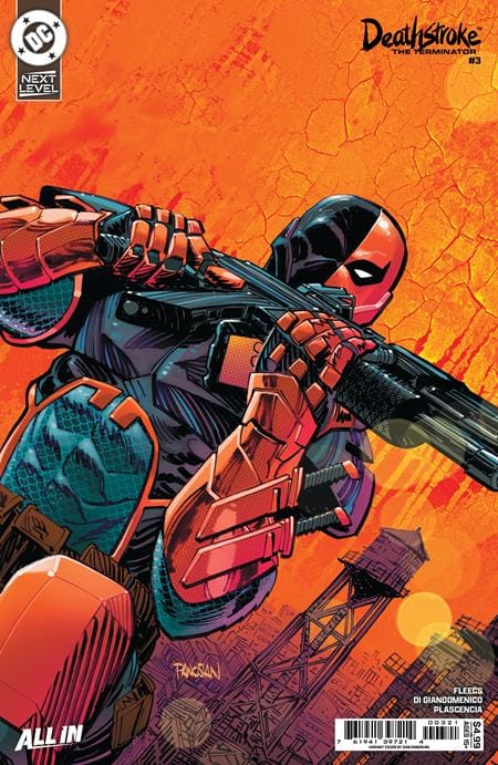 DEATHSTROKE THE TERMINATOR #3 CVR B DAN PANOSIAN CARD STOCK VAR (VF/NM) - Packrat Comics