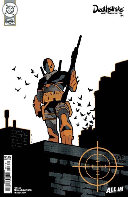 DC Comics NEW THIS WEEK DEATHSTROKE THE TERMINATOR #4 CVR C DAVID AJA CARD STOCK VAR (VF/NM)