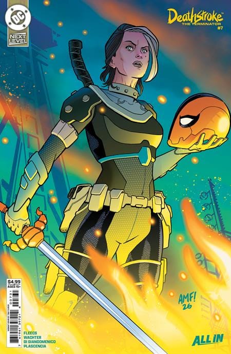 DC Comics NEW THIS WEEK DEATHSTROKE THE TERMINATOR #7 CVR C TONY FLEECS CARD STOCK VAR (VF/NM)