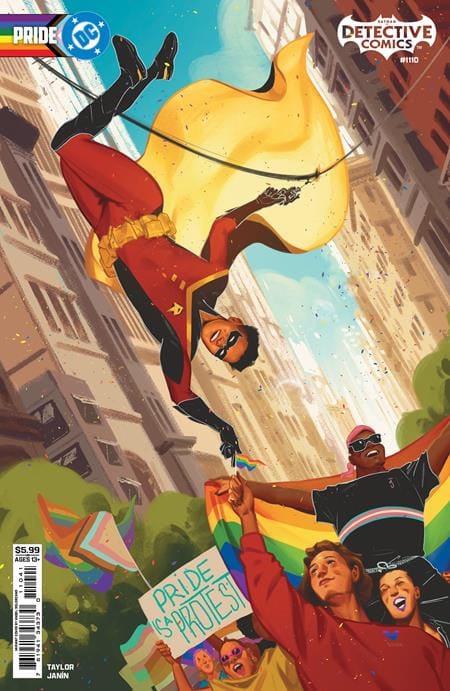 DC Comics NEW THIS WEEK DETECTIVE COMICS #1110 CVR D ANGEL SOLORZANO DC PRIDE CARD STOCK VAR (VF/NM)