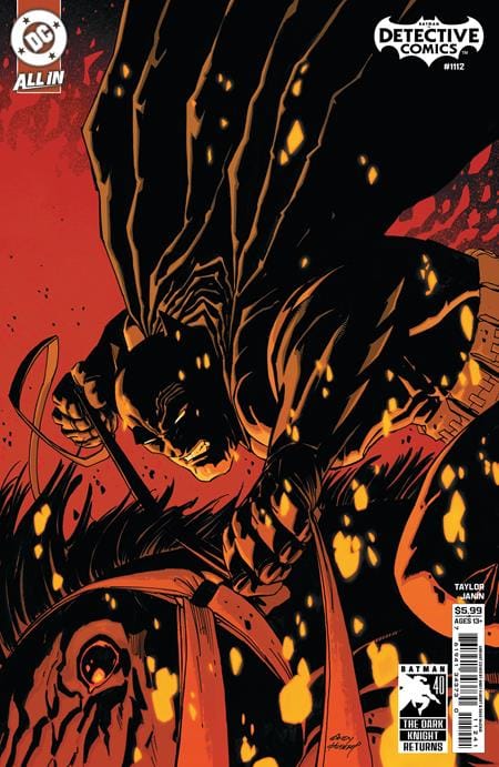 DC Comics NEW THIS WEEK DETECTIVE COMICS #1112 CVR D ANDY KUBERT DARK KNIGHT RETURNS 40TH ANNIVERSARY CARD STOCK VAR (VF/NM)