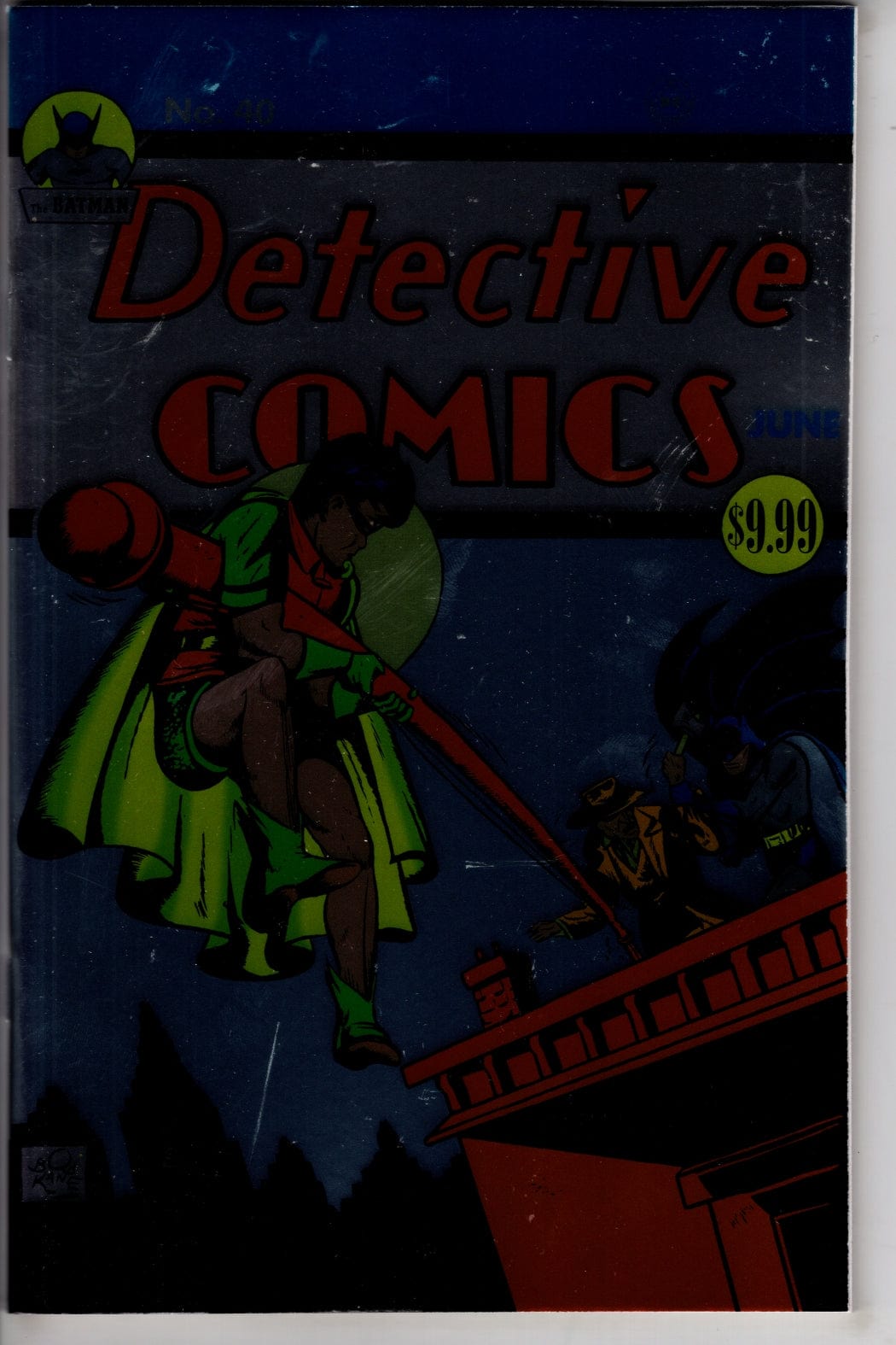 DC Comics NEW THIS WEEK DETECTIVE COMICS #40 FACSIMILE EDITION CVR B BOB KANE FOIL VAR