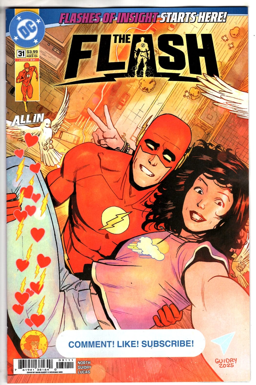 DC Comics NEW THIS WEEK FLASH #31 CVR A GAVIN GUIDRY (VF/NM)