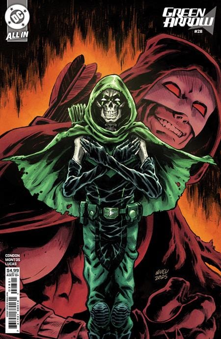 DC Comics NEW THIS WEEK GREEN ARROW #28 CVR B BRIAN LEVEL CARD STOCK VAR