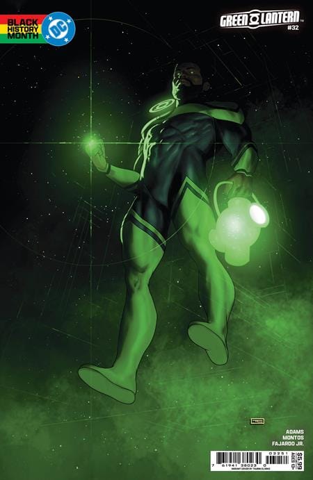 DC Comics NEW THIS WEEK GREEN LANTERN #32 CVR E TAURIN CLARKE BLACK HISTORY MONTH CARD STOCK VAR (VF/NM)