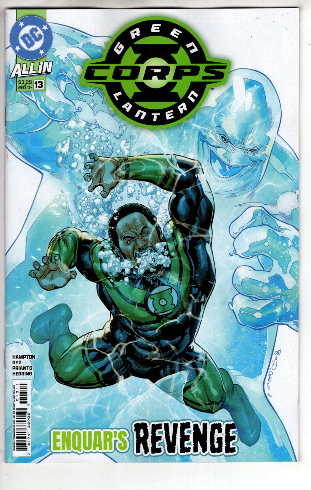 DC Comics NEW THIS WEEK GREEN LANTERN CORPS #13 CVR A FERNANDO PASARIN & OCLAIR ALBERT (VF/NM)