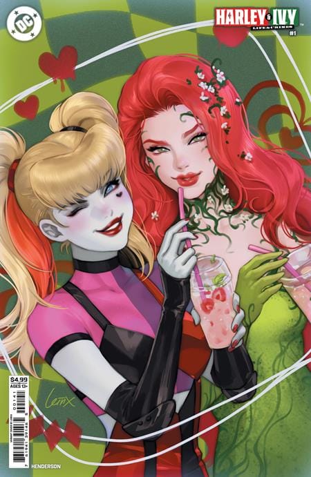 DC Comics NEW THIS WEEK HARLEY AND IVY LIFE AND CRIMES #1 (OF 6) CVR D LESLEY LEIRIX LI CARD STOCK VAR