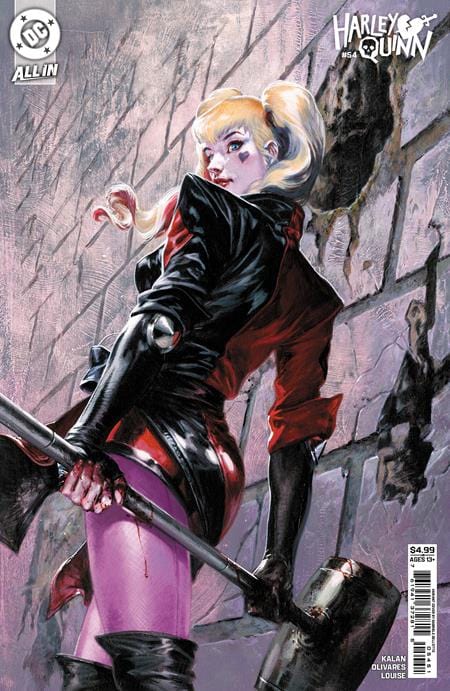 DC Comics NEW THIS WEEK HARLEY QUINN #54 CVR D GABRIELE DELL OTTO GOTHAM CARD STOCK VAR