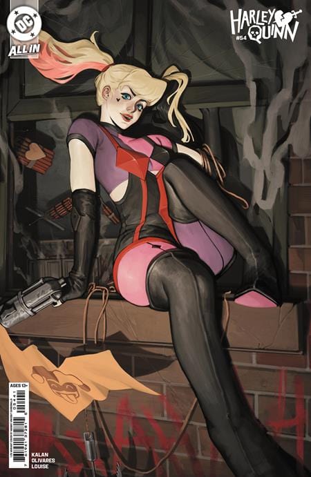 DC Comics NEW THIS WEEK HARLEY QUINN #54 CVR E INC 1:25 MANNY CARBONILLA CARD STOCK VAR