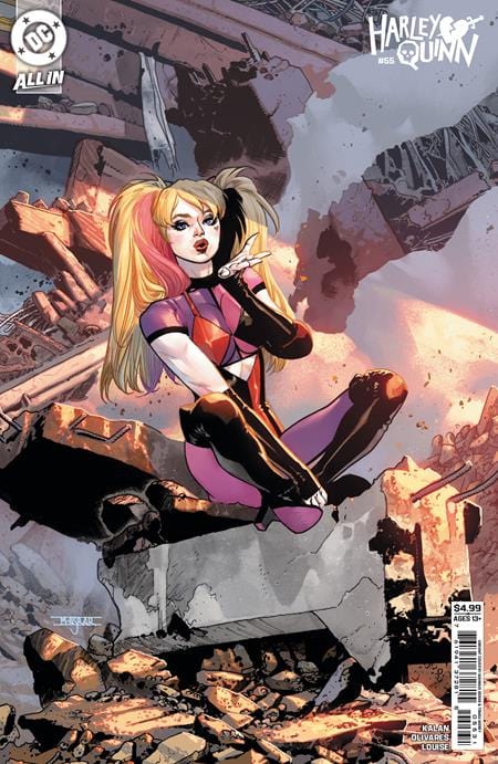 DC Comics NEW THIS WEEK HARLEY QUINN #55 CVR C MAHMUD ASRAR CARD STOCK VAR