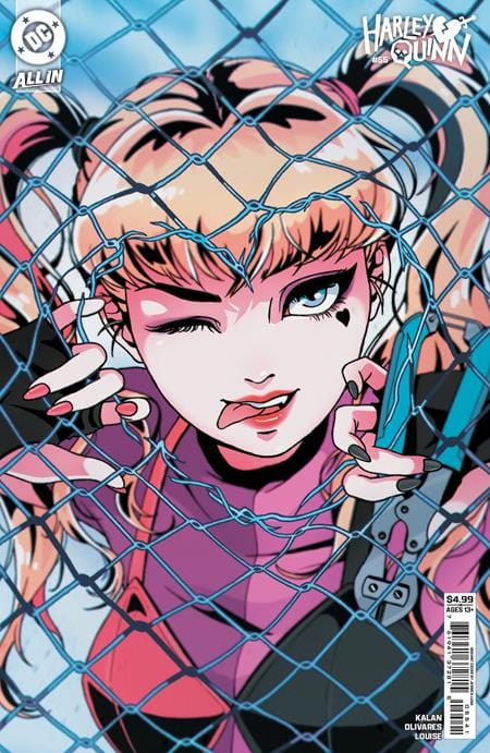 DC Comics NEW THIS WEEK HARLEY QUINN #55 CVR D JESSICA LUNA CARD STOCK VAR