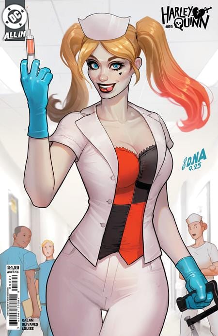 DC Comics NEW THIS WEEK HARLEY QUINN #59 CVR B DAVID NAKAYAMA CARD STOCK VAR (VF/NM)